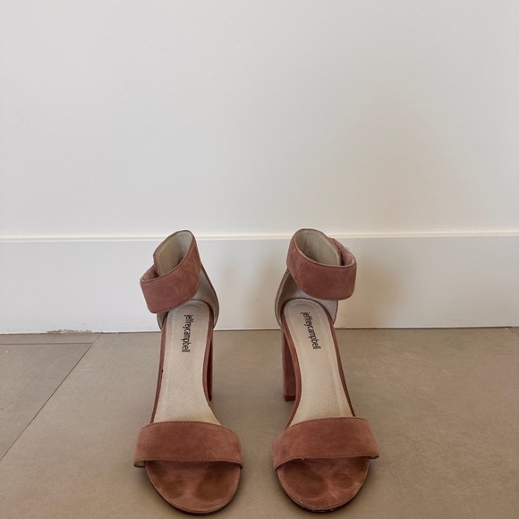 Jeffrey Campbell pink Lindsay Sandals with heel sz 7.5 - Picture 4 of 5